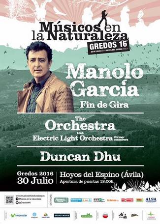2016 Manolo García, Duncan Dhu y THE ORCHESTRA starring ELECTRIC LIGHT ORCHESTRA Former Members