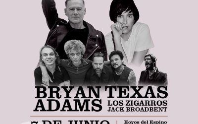 2025 Bryan Adams, Texas, Los Zigarros y Jack Broadbent